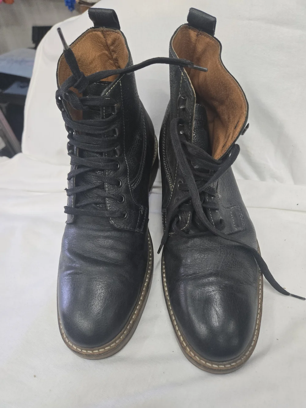 Wolverine Black Leather Chukka Lace-Up Boots